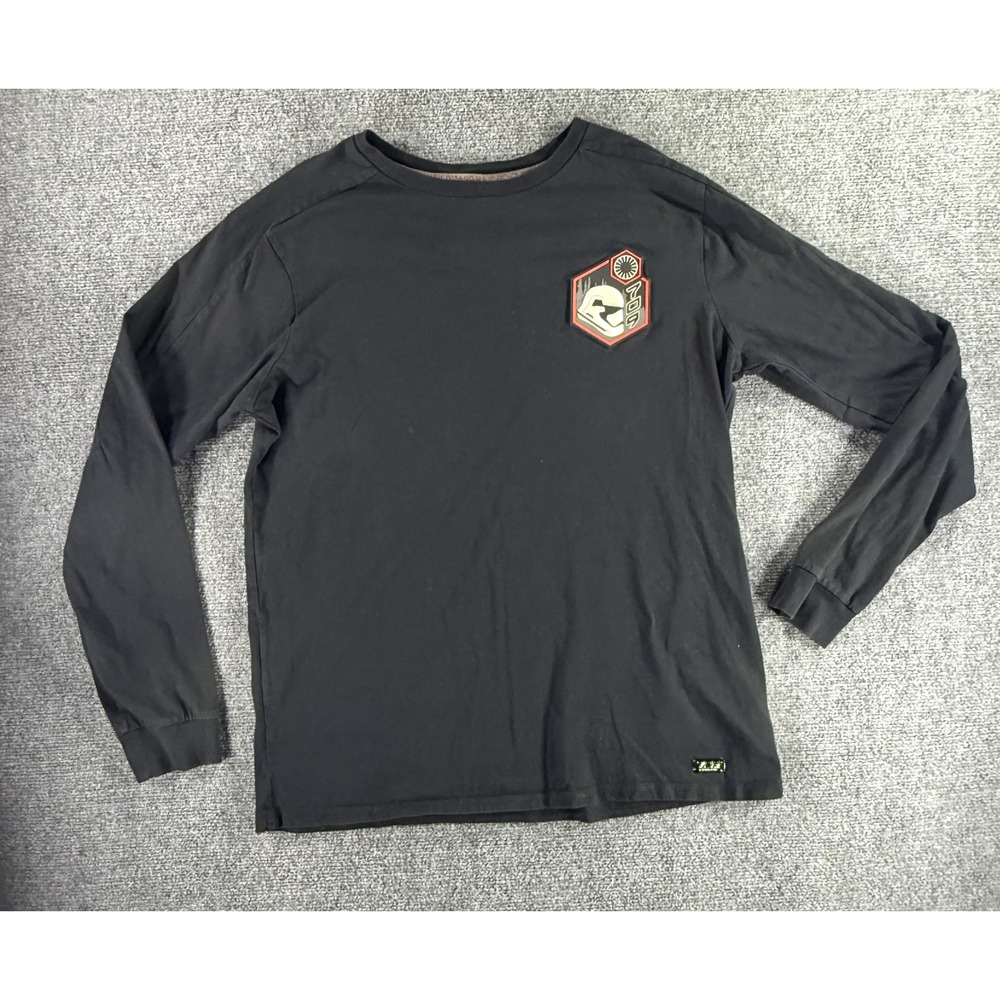 Star‎ Wars Galaxys Edge 709th Legion First Order Long Sleeve Shirt Black Kids L